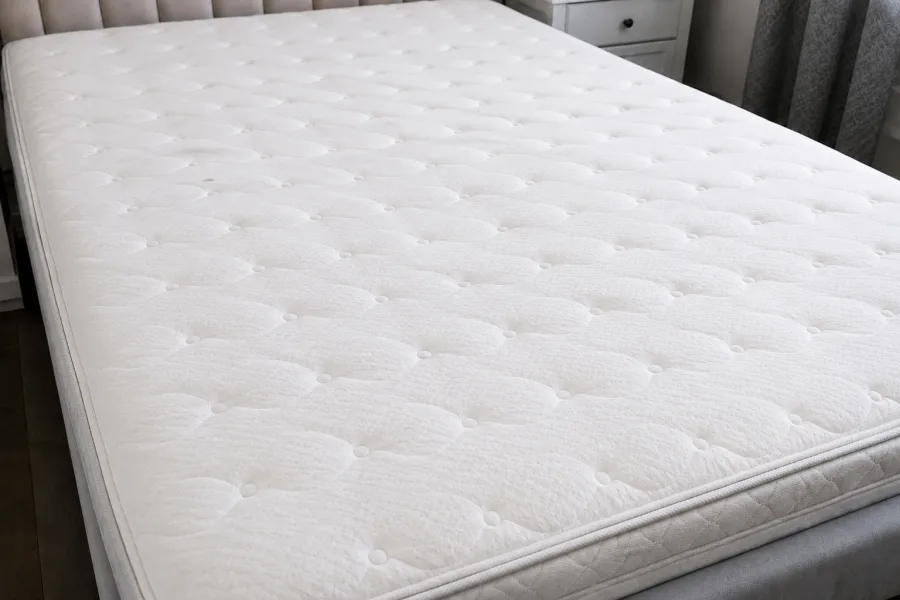 Mattress after professional cleaning — Calgary