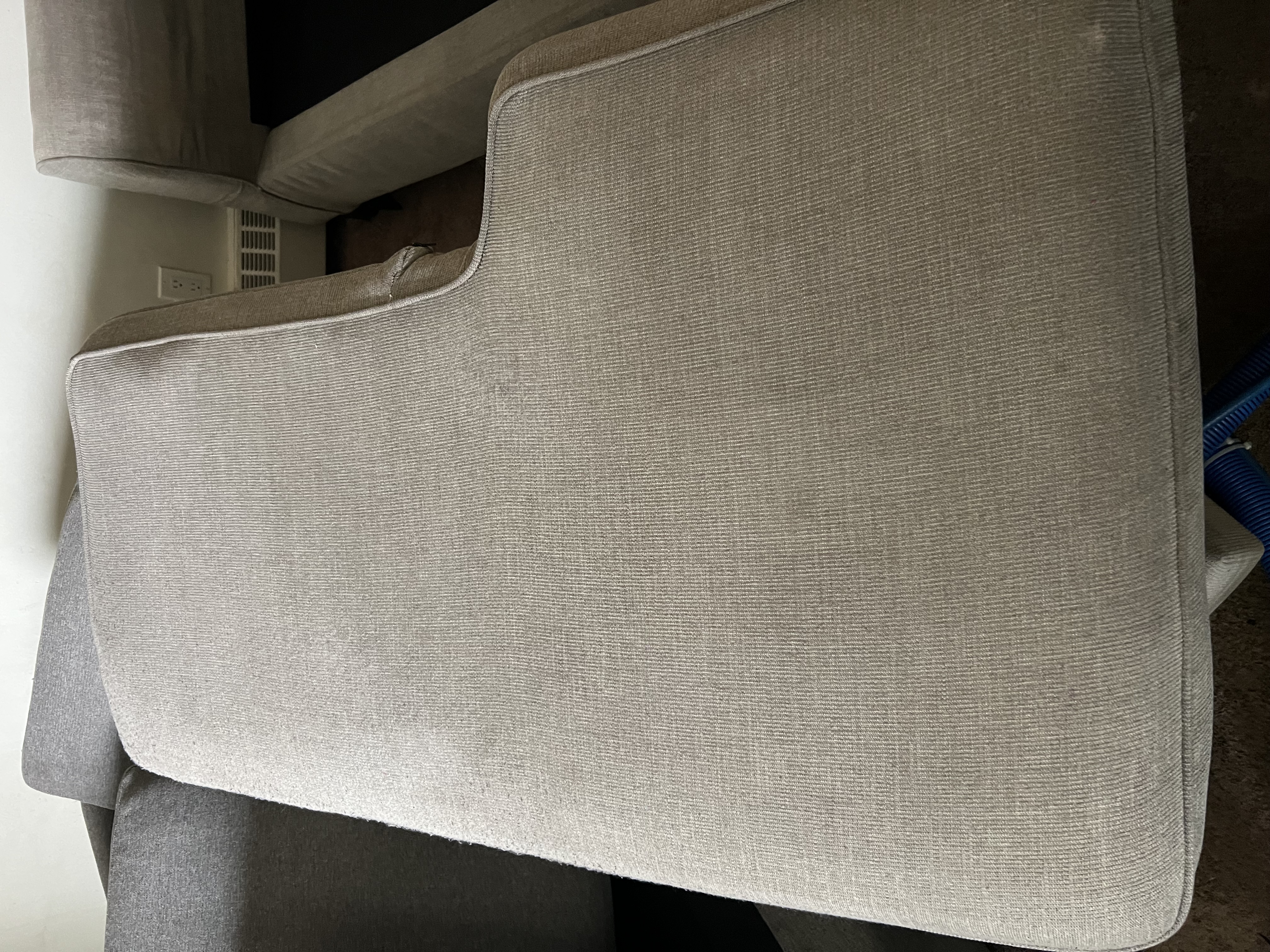 Sofa Steam Cleaning – Before & After — after cleaning